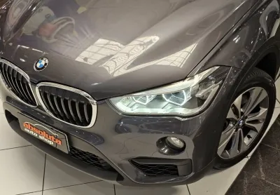 Bmw x1 2.0 16v turbo activeflex sdrive20i 4p automático 2017/2018 cinza