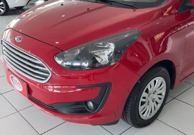 Ford Ka+ Sedan SE 1.0 Flex 4P Manual 2019/2020 Vermelho Impecável 
