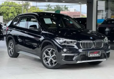 BMW X1 SDRIVE 20i X-Line 2.0 TB Active Flex  - Preta - 2017/2018