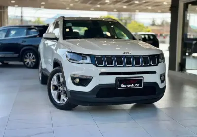 Jeep compass longitude 2.0 4x2 flex 16v aut.  - branca - 2020/2021