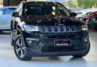 Jeep compass longitude 2.0 4x2 flex 16v aut.  - preta - 2018/2018