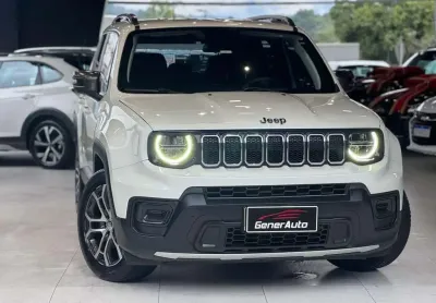 Jeep renegade long. t270 1.3 tb 4x2 flex aut.  - branca - 2022/2023