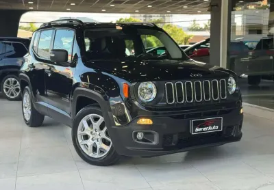 Jeep renegade sport 1.8 4x2 flex 16v mec.  - preta - 2017/2017