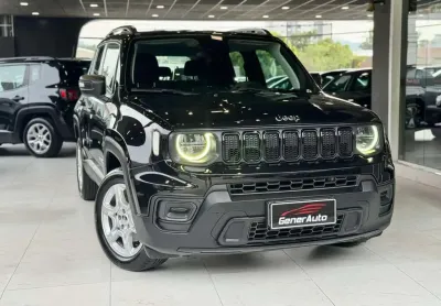 Jeep renegade sport t270 1.3 tb 4x2 flex aut.  - preta - 2022/2022