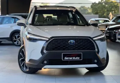 Toyota corolla cross xrx 1.8 16v aut. (híbrido)  - branca - 2021/2022