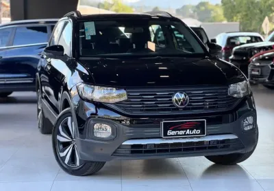 Volkswagen t-cross 200 tsi 1.0  flex 12v 5p aut.  - preta - 2022/2022