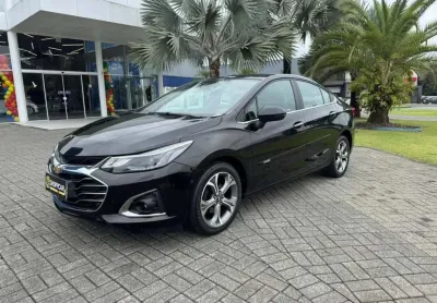 Chevrolet cruze premier 1.4 16v tb flex aut.  - preta - 2019/2020
