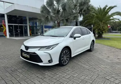 Toyota corolla altis/a.premiu. 2.0 flex 16v aut  - branca - 2021/2022