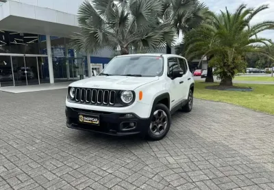 Jeep renegade sport 1.8 4x2 flex 16v aut.  - branca - 2015/2016