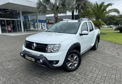 Renault duster oroch dyna. 2.0 flex 16v aut.  - branca - 2018/2019