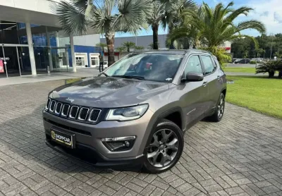Jeep Compass LONGITUDE 2.0 4x2 Flex 16V Aut.  - Cinza - 2019/2019
