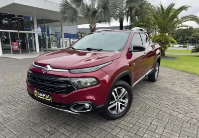 Fiat toro volcano 2.0 16v 4x4 tb diesel aut.  - vermelha - 2017/2018