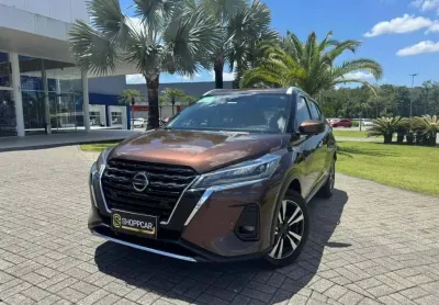Nissan kicks exclusive 1.6 16v flex aut.  - marrom - 2021/2022
