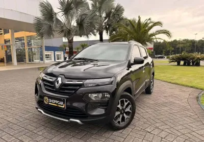 Renault Kwid OUTSIDER 1.0 Flex 12V 5p Mec.  - Preta - 2023/2024