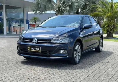 Volkswagen Polo Highline 200 TSI 1.0 Flex 12V Aut.  - Azul - 2018/2019