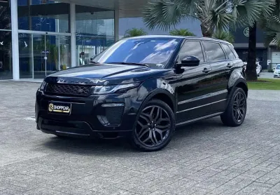 Land Rover Range Rover Evoque Range R.EVOQUE Si4 HSE Dyn. 2.0/Flex Aut - Preta - 2018/2018
