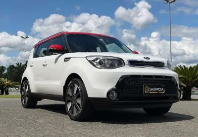 Kia Soul 1.6/ 1.6 16V FLEX Aut.  - Branca - 2016/2017