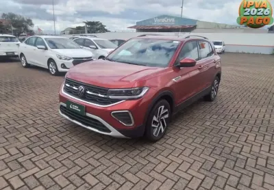 Volkswagen t-cross 2025 1.4 250 tsi total flex highline automático
