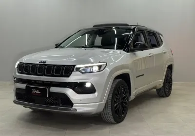 Jeep compass s 4xe 2022 – híbrido, 4x4, top de linha! absurdamente completo