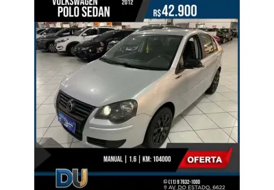 Volkswagen polo sedan 2012 1.6 mi comfortline 8v flex 4p manual