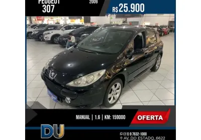 Peugeot 307 2009 1.6 presence pack 16v flex 4p manual