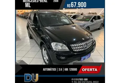 Mercedes-benz ml 350 2008 3.5 4x4 v6 gasolina 4p automático