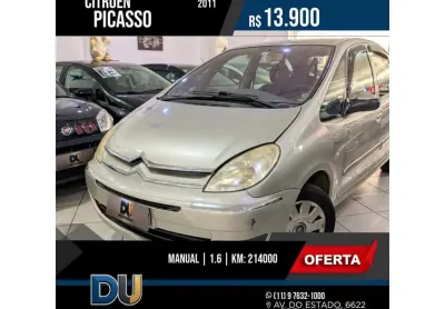 Citroen xsara picasso 2011 1.6 i exclusive 16v flex 4p manual