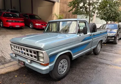 Ford f1000 1986 3.6, 6 cilindros, a álcool,  direção  hidráulica,  