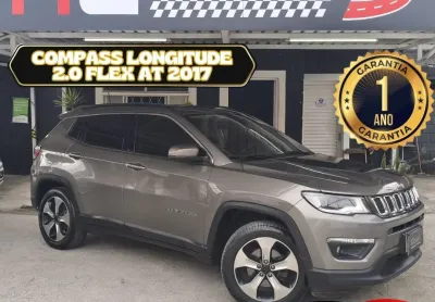 Jeep compass longitude 2.0 flex 4x2 2017 (excelente custo beneficio)