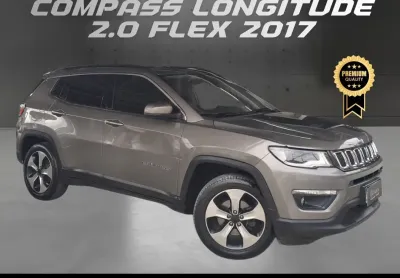 Jeep compass longitude 2.0 flex 4x2 2017 (excelente custo beneficio)