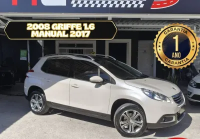Peugeot 2008 griffe 1.6 manual 2016/2017 excelente custo beneficio 