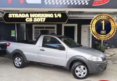 Pickup fiat strada working 1.4 manual cabine simples 2017/2017