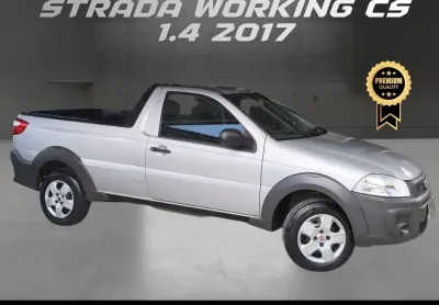 Pickup fiat strada working 1.4 manual cabine simples 2017/2017
