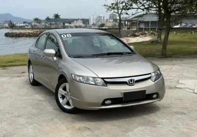 Honda civic civic 1.8 sedan lxs flex aut. 16v