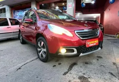 Peugeot 2008 griffe 1.6 flex 16v 5p aut. - vermelha - 2016/2017