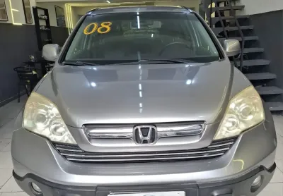 HONDA CR-V 2008 LX – OPORTUNIDADE DE VERDADE!   A Honda CR-V 2008 LX é um SUV consagrado, reconheci