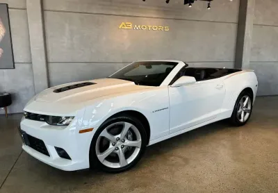 Chevrolet camaro ss conversível 6.2 v8 16v - branca - 2014/2014