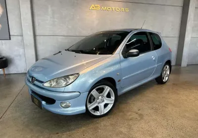 Peugeot 206 rallye - cinza - 2001/2001