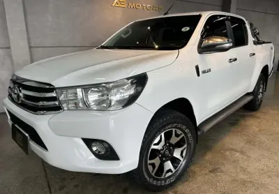 Toyota hilux cd 4x4 2.8 diesel mec.  - branca - 2018/2018