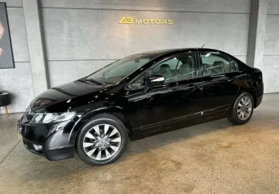 Honda civic sed. lxl/lxl se 1.8 flex 16v mec.  - preta - 2010/2010