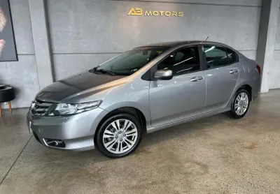 Honda city /  lx flex - cinza - 2013/2014