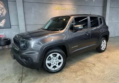Jeep renegade 1.3 turbo - cinza - 2023/2024