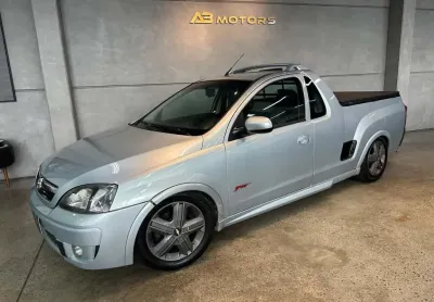 Chevrolet montana m/ sport - prata - 2008/2009