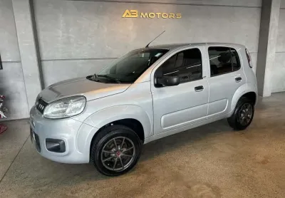 Fiat uno attractive 1.0 - prata - 2016/2016