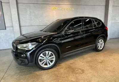 BMW X1 S20I ACTIVEFLEX - Preta - 2016/2016