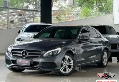 Mercedes-benz C 180 2017 1.6 cgi avantgarde 16v turbo gasolina 4p automático