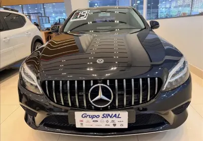 Mercedes-benz c 180 2019 1.6 cgi avantgarde - elegância e sofisticação