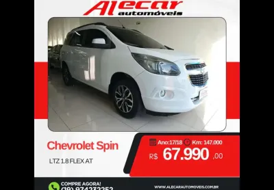 Spin ltz 1.8 8v econo.flex 5p aut.