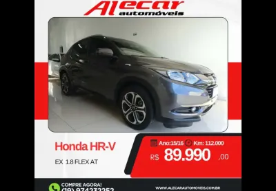 Hr-v ex 1.8 flexone 16v 5p aut.