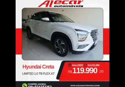 Creta limited 1.0 tb 12v flex aut.
